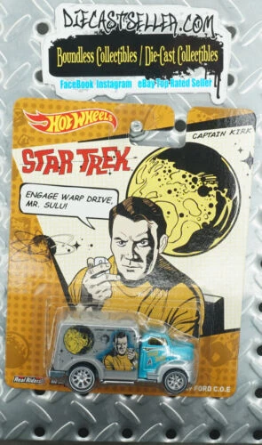 Hot Wheels Real Riders Star Trek Ford vehículos diecast y de juguete