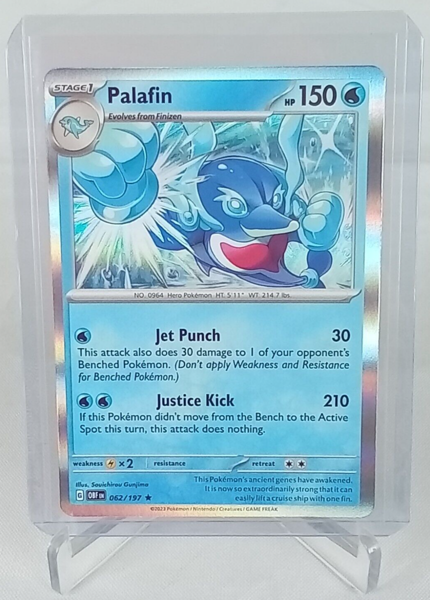 Palafin 62/197 Rare Holo Pokémon Card 2023 | eBay