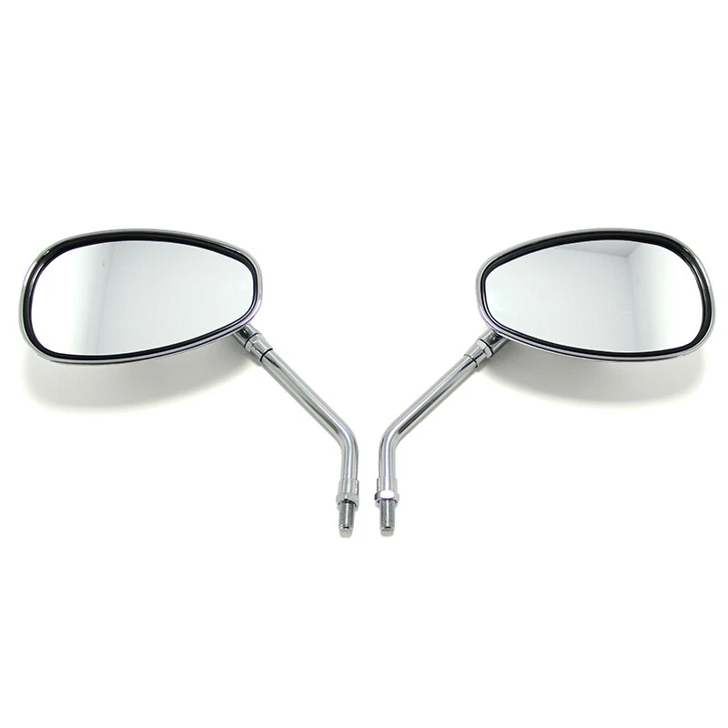 Espejos retrovisores cromados para moto 10 mm para Suzuki GS1100G GS1000 GS850G GS750 Foto 4 de 4