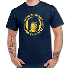 Keith Richards For President Rolling Stones T Shirt SMALL Size