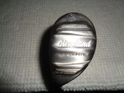 Cleveland Golf 18 Degree Mashie Hybrid SVG Graphite Shaft Senior Flex Left Hand