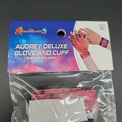 Descendants 3 Audrey CHILD Deluxe Gloves Fingerless Costume Kid