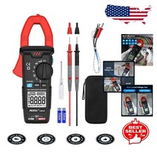 Advanced True-RMS Digital Clamp Meter for 600A Current Safe Electrical Testing