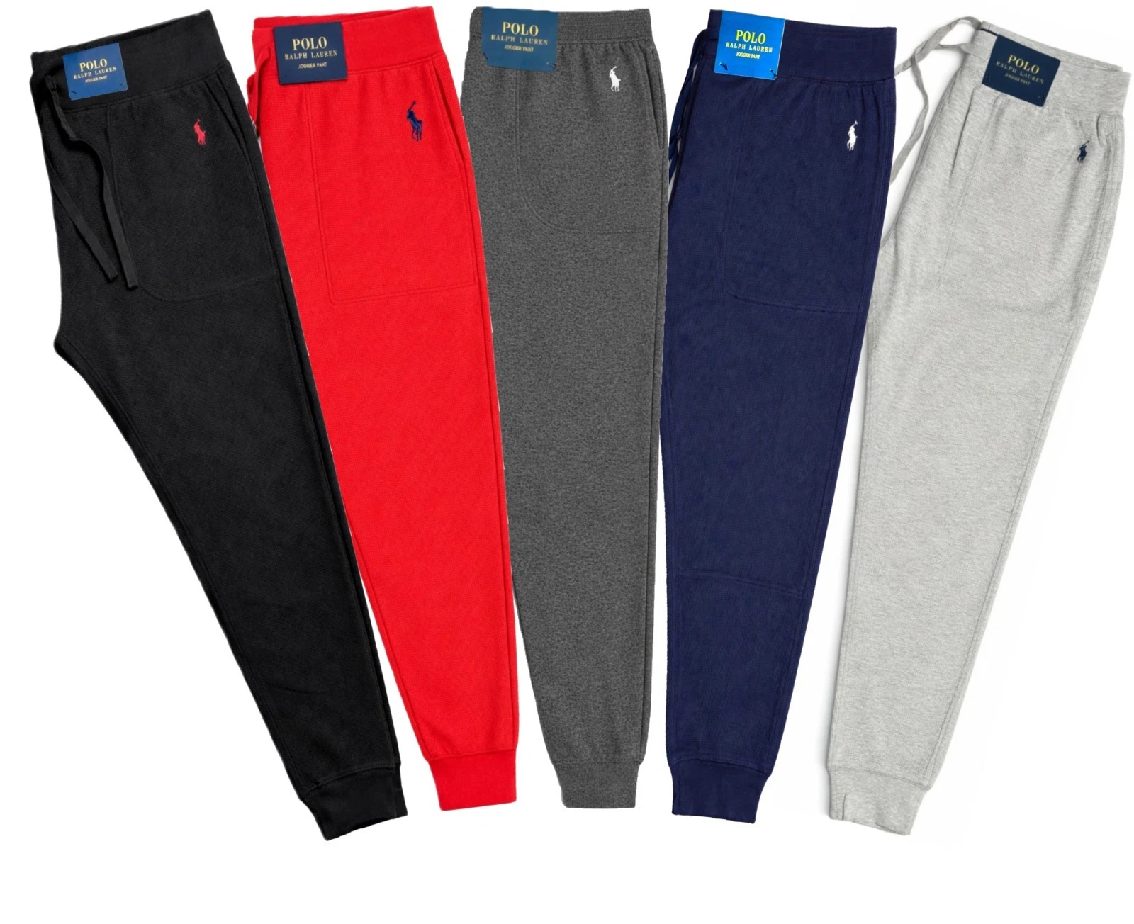 NWT - POLO RALPH LAUREN Men's Waffle Knit Sleep Jogger Pants : 5 COLS : S - XXL
Opens in a new windo