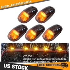 5pcs For 2003-2018 Dodge Ram 1500 2500 3500 Trucks Led Cab Roof Marker Lights 5pcs For 2003-2018 Dodge Ram 1500 2500 3500 Trucks Led Cab Roof Marker Lights