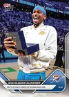 2025 Topps Now #1SP Shai Gilgeous-Alexander Ring Image Variation OKC Thunder SP