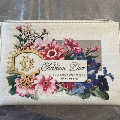 Christian Dior 30 Avenue Montaigne Floral Pouch Luxus Designer Pochette