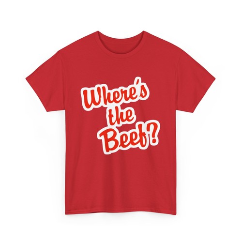 Where’s the Beef? Classic Tee – 80s Ad Icon - Picture 48 of 49