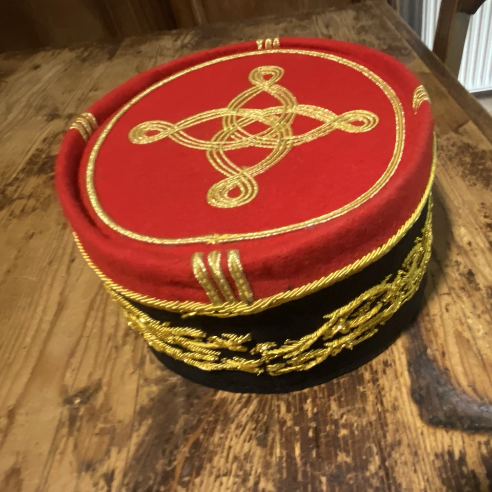 Képi de général brigade taille 59 coiffure de collection - Photo 3/4