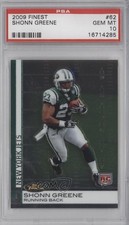 2009 Topps Finest Shonn Greene #62 PSA 10 GEM MT 0j0