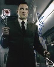 VINNIE JONES signed Autogramm 20x25cm MIDNIGHT MEAT TRAIN in Person autograph