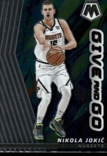 2022-23 Panini Mosaic #15 Nikola Jokic Give and Go