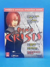 Dino Crisis Official Strategy Guide Prima Capcom No Poster..