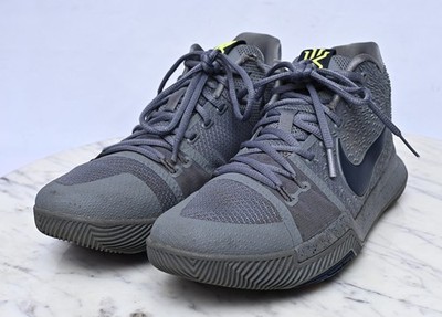 NIKE KYRIE IRVING III 3 COOL GREY 852395-001 Basketball Sneakers Mens Sz 9