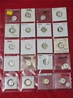 Dealer's Overstock Sheet of 20 UNC/BU 90% SILVER MERCURY DIMES 1934-1944 #T3761