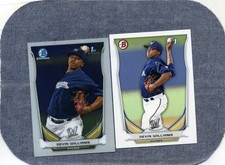 2014 BOWMAN CHROME PROSPECTS #BCP49-DEVINS WILLIAMS 1ST BM CRD+ BOWMAN CRD BP7