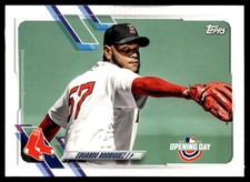 2021 Topps Opening Day Eduardo Rodriguez Boston Red Sox #191