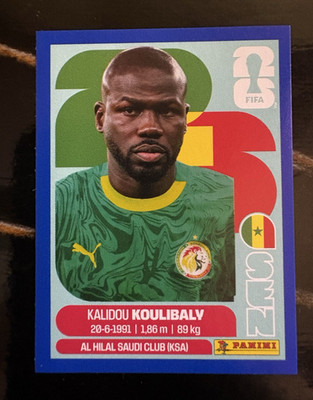 Panini FIFA World Cup 2026 Kalidou Koulibaly SEN 8 Portrait Sticker