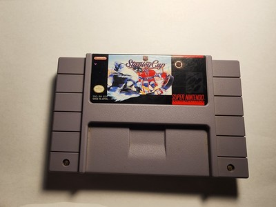 NHL Stanley Cup (Super Nintendo Entertainment System, 1993) Authentic SNES OEM