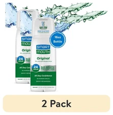 (2 pack) SmartMouth Original Activated Breath Rinse 16 oz, Adult