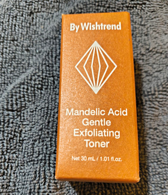 By Wishtrend Mandelic Acid Exfoliating Toner for Face, 30 mL