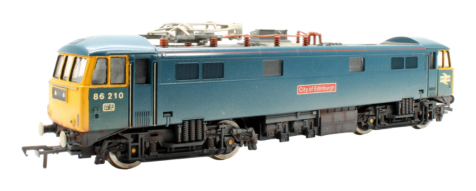 HORNBY OO GAUGE R360 BLUE CLASS 86 210 'CITY OF EDINBURGH' DUMMY LOCOMOTIVE