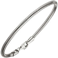 "Jobo \"49121\" Schlangenarmband 925 Sterling Silber 19 Cm Armband Silberarmband"