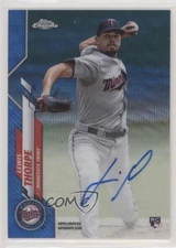 2020 Topps Chrome Rookie Blue Wave Refractor /150 Lewis Thorpe #RA-LT Auto RC