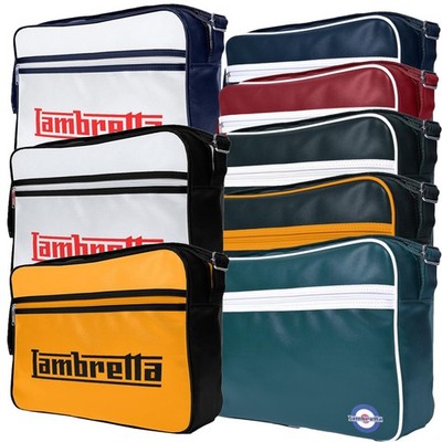 Lambretta Classic Retro Messenger Schulter Laptop Tablet Körper Gurt Tasche