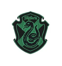 Patch - C&D Visionary - Harry Potter Slytherin Chest Logo Sign 3"x3.5" Iron-On