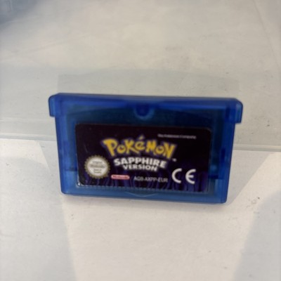 pokemon saphir version gameboy advance super rare