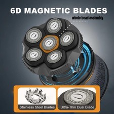Magnetic 6 Blades Head Assembly Shaver Replacement Heads for Many Oe Quality