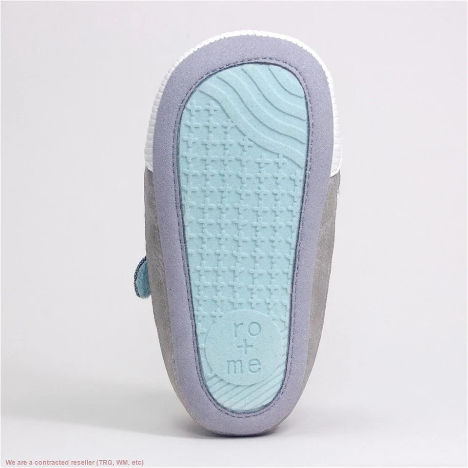 Tenis informales Ro+Me by Robeez Parker para bebés niños - grises 6-12M Foto 4 de 4