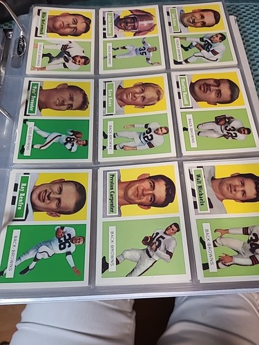 1957 FOOTBALL CARDS NFL 347 CARDS: VAN BROCKLIN, Reprint - Picture 11 of 24