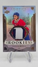 2025-26 Black Diamond Ivan Demidov Exquisite Collection Rookie Patch 51/99