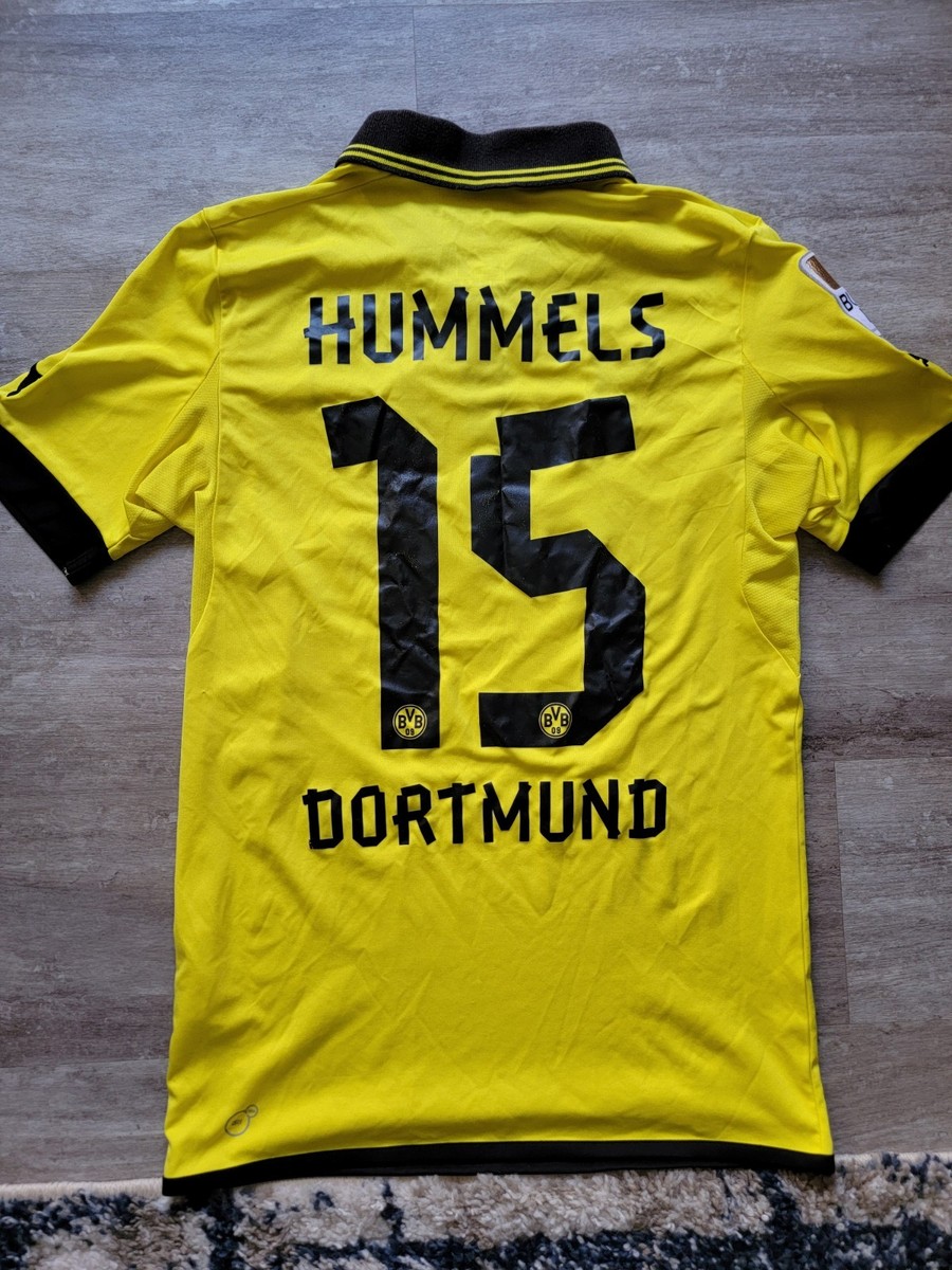 Puma Borussia Dortmund 2012/13 Home Jersey Mats Hummels BVB Mens S