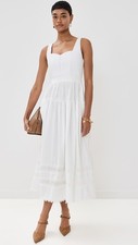 Ulla Johnson Isadora Crochet Cotton Dress, $520 NWT, Size 6 #2522