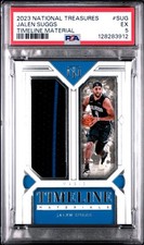 Panini 2023-24 National Treasures Timeline Material Jalen Suggs PSA 5 Magic NBA