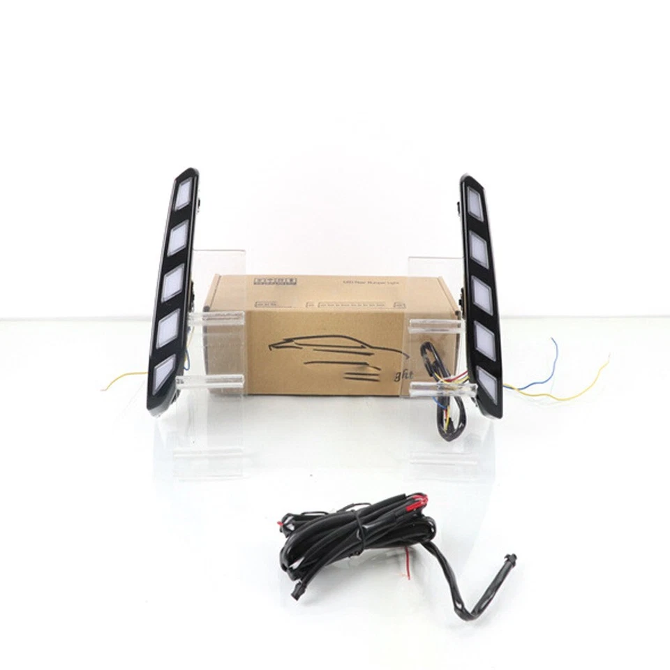 LED DRL Daytime Running Light Turn Fog Lamps For 2022-2024 Nissan Teana Altima - Image 2 of 4