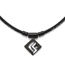 ColanTotte SPORTS PRO Mag Titanium Necklace SG160 DBAAC Titanium x White Unused