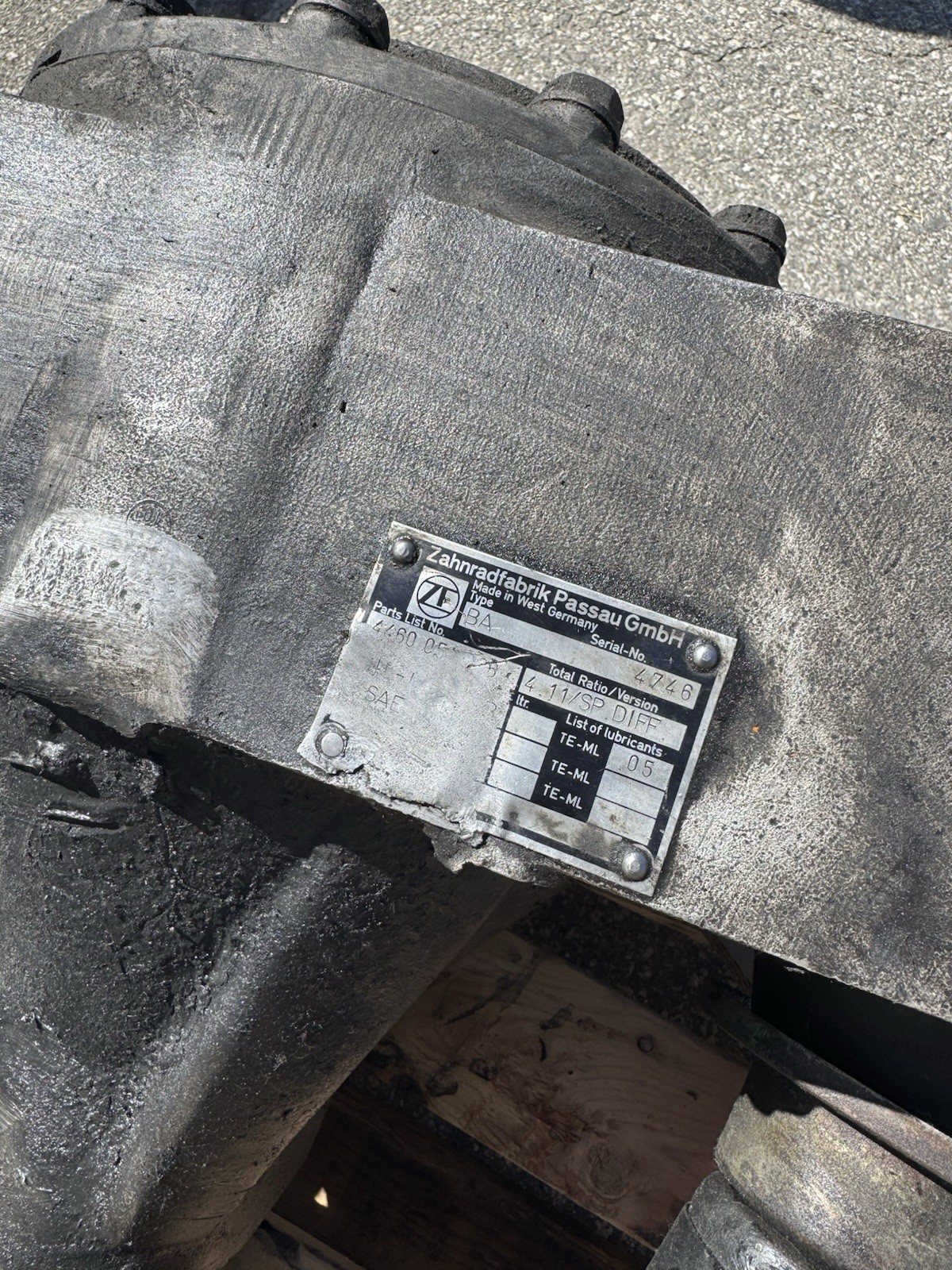 Lamborghini LM002 OEM Transmission Diff Drive Shaft CV