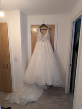 Ronald Joyce Women's Wedding Dress Size 14-16 (see description)