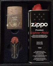 Zippo Zestaw upominkowy Towar Reklama Ketchup siłowy i benzyna, krzemienie i pudełko 