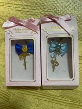 Sailor Moon Ribbon Charm Mercury Venus Transformation Pen Strap MIB