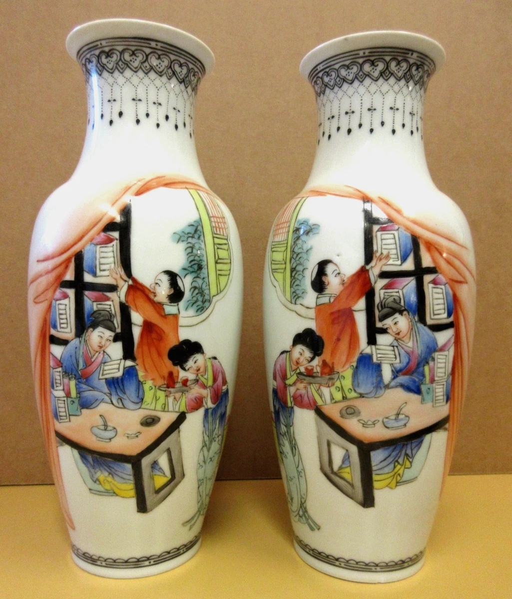 陶瓷多色1900-1940 中国古董花瓶| eBay