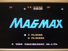 [Tube 00] [] Game software FC Magmax (no box theory) Famicom Family Computer