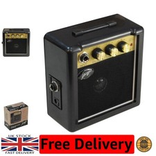 Kompakter schwarzer Gitarren-Mini-Verstärker mit Gürtelclip - ideal für Musik unterwegs