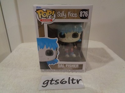 Pop  876 Sal Fisher & Pop Protector  Plastic Sally Face   Games TUB 30