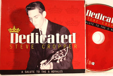 STEVE CROPPER "DEDICATED" (CD) Rock/Soul/Guitar 15 Tracks VG Cond Ships Free