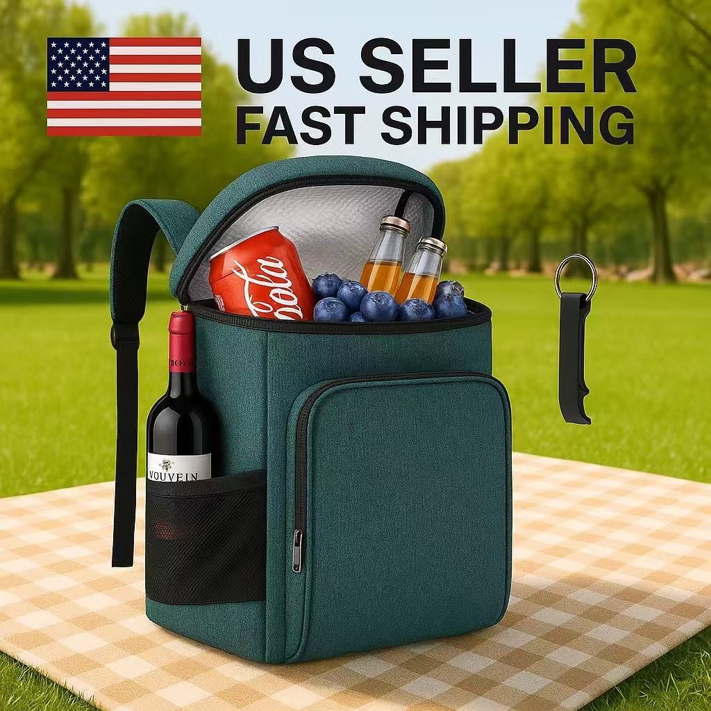 33 Cans Portable Lightweight Insulated Leak Proof 36 Hours Cold
